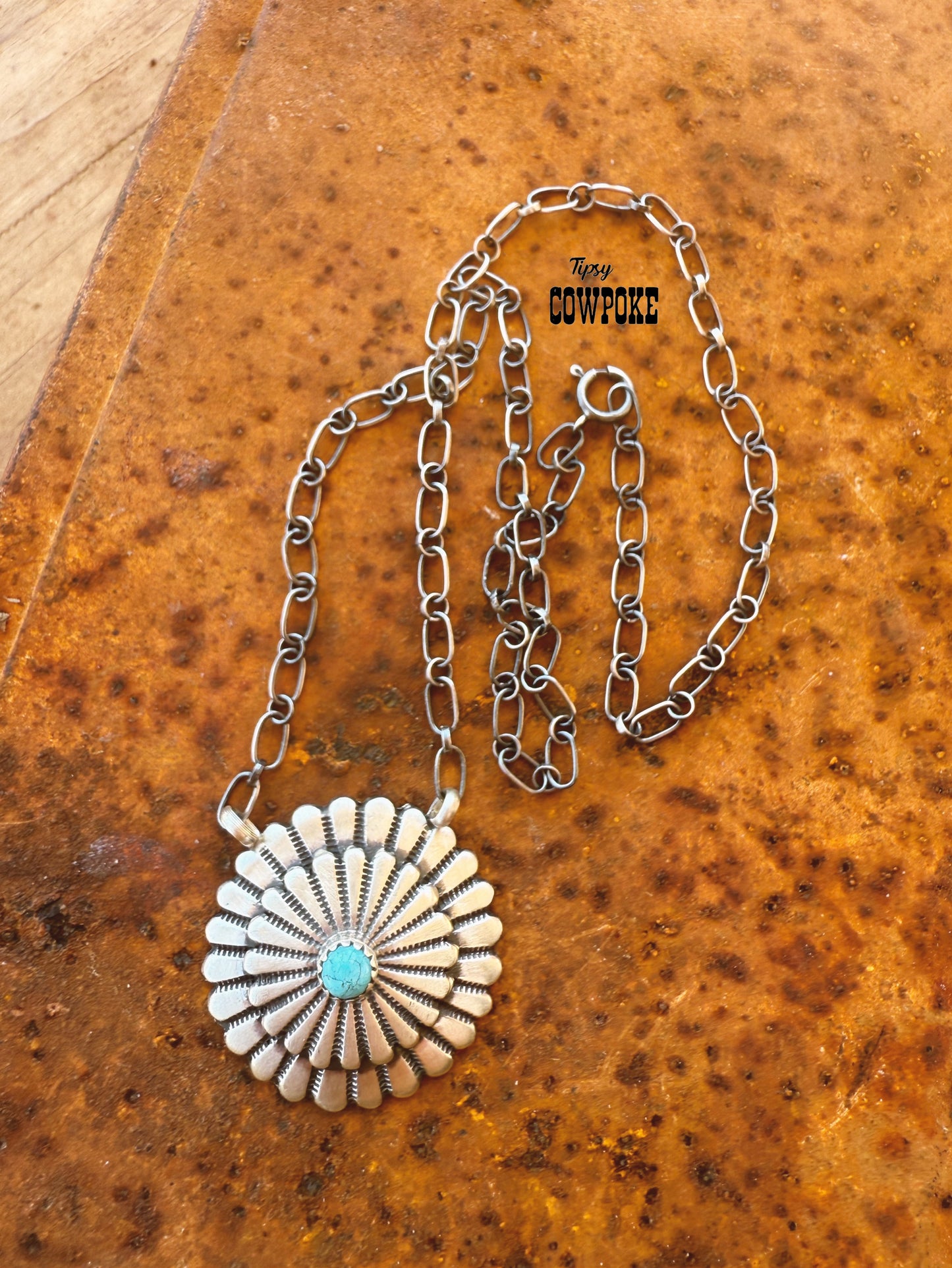 Kingman Concho Necklace