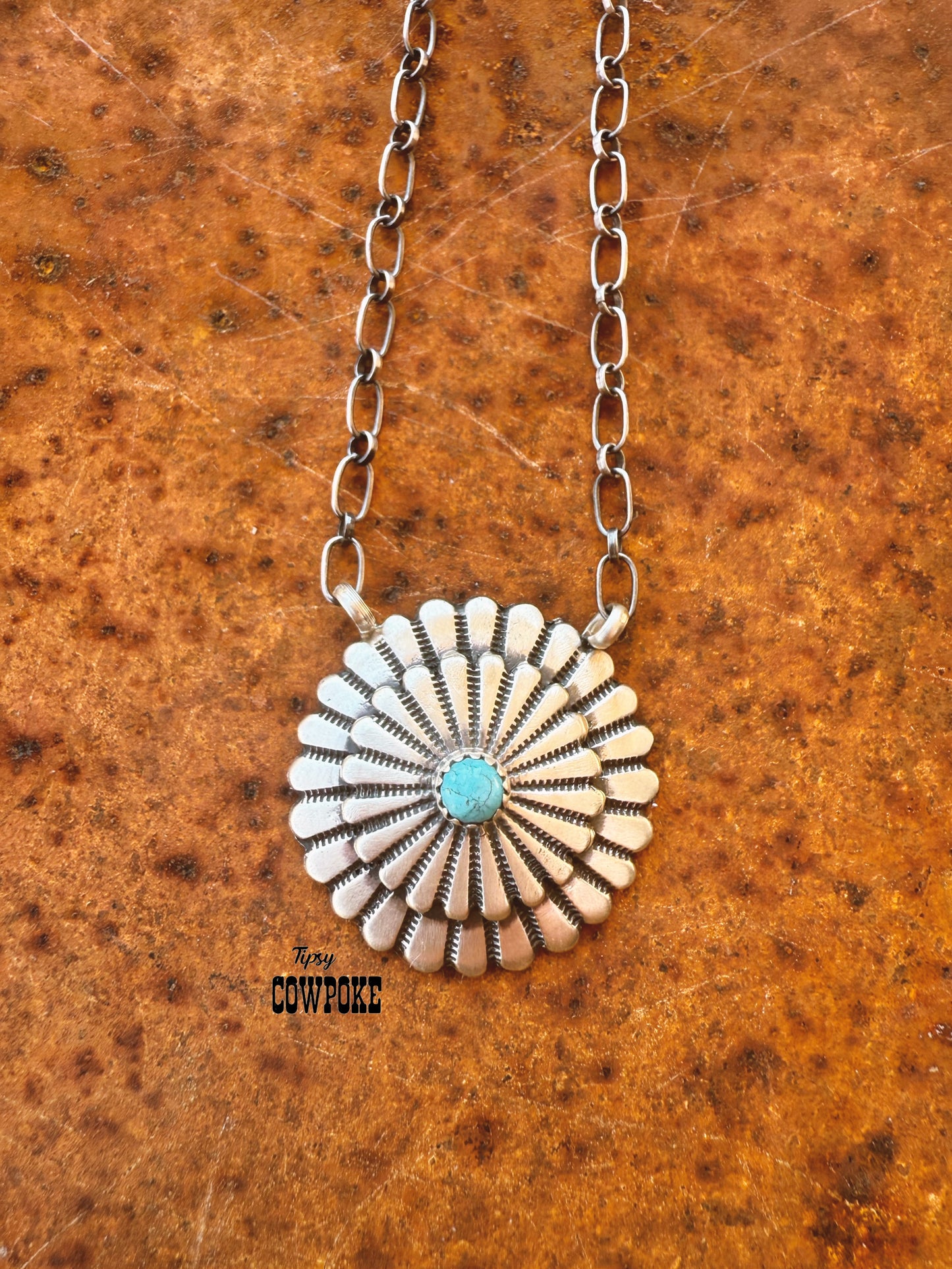 Kingman Concho Necklace