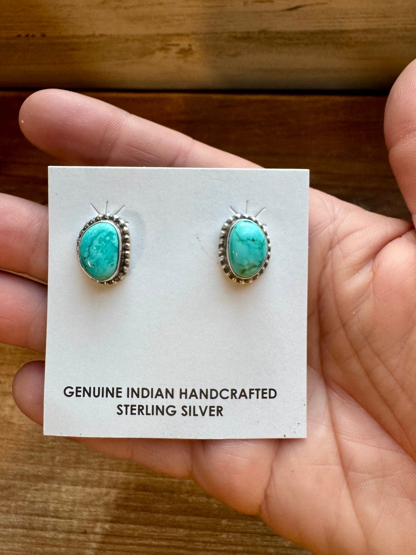 Royston Turquoise Lariat Necklace & Earrings Set