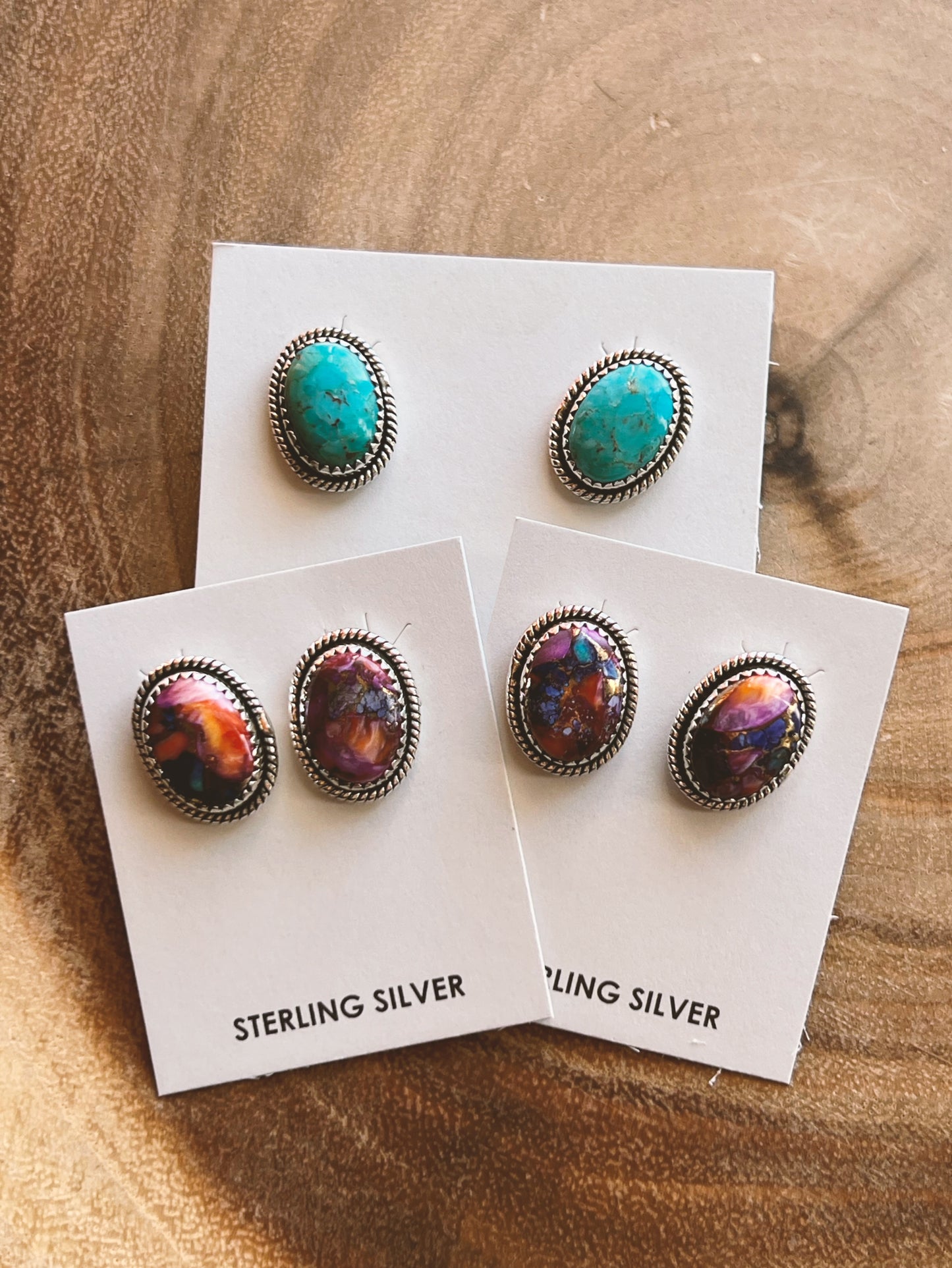 Kingman Turquoise Anson Earrings