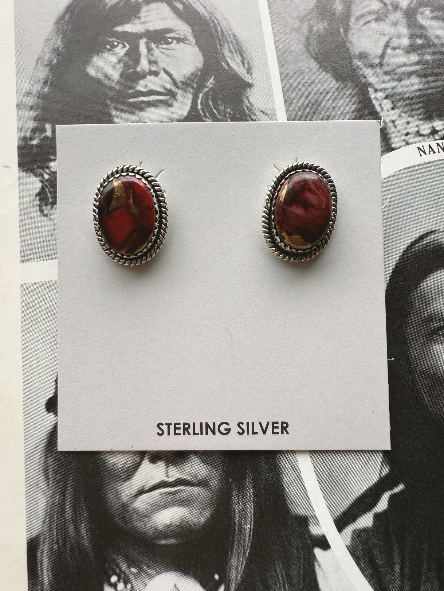 Rose Dahlia Anson Earrings
