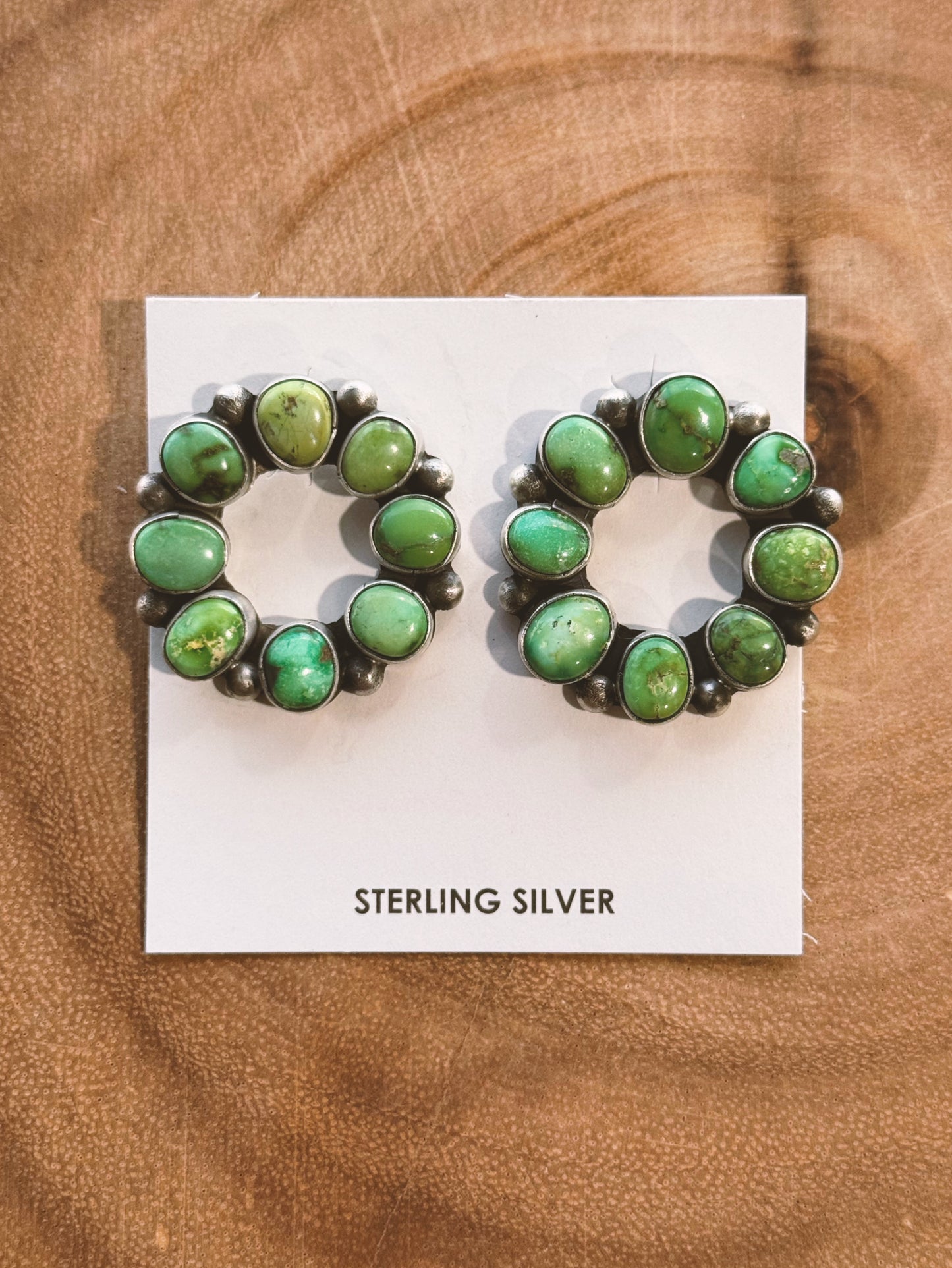 Sonoran Gold Halo Stud Earrings
