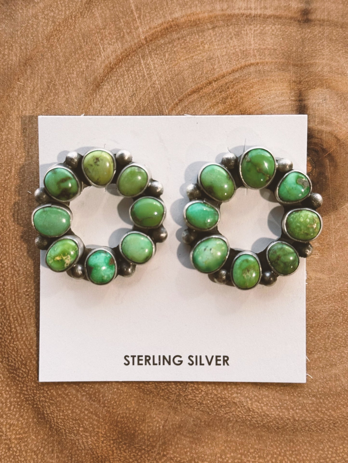 Sonoran Gold Halo Stud Earrings