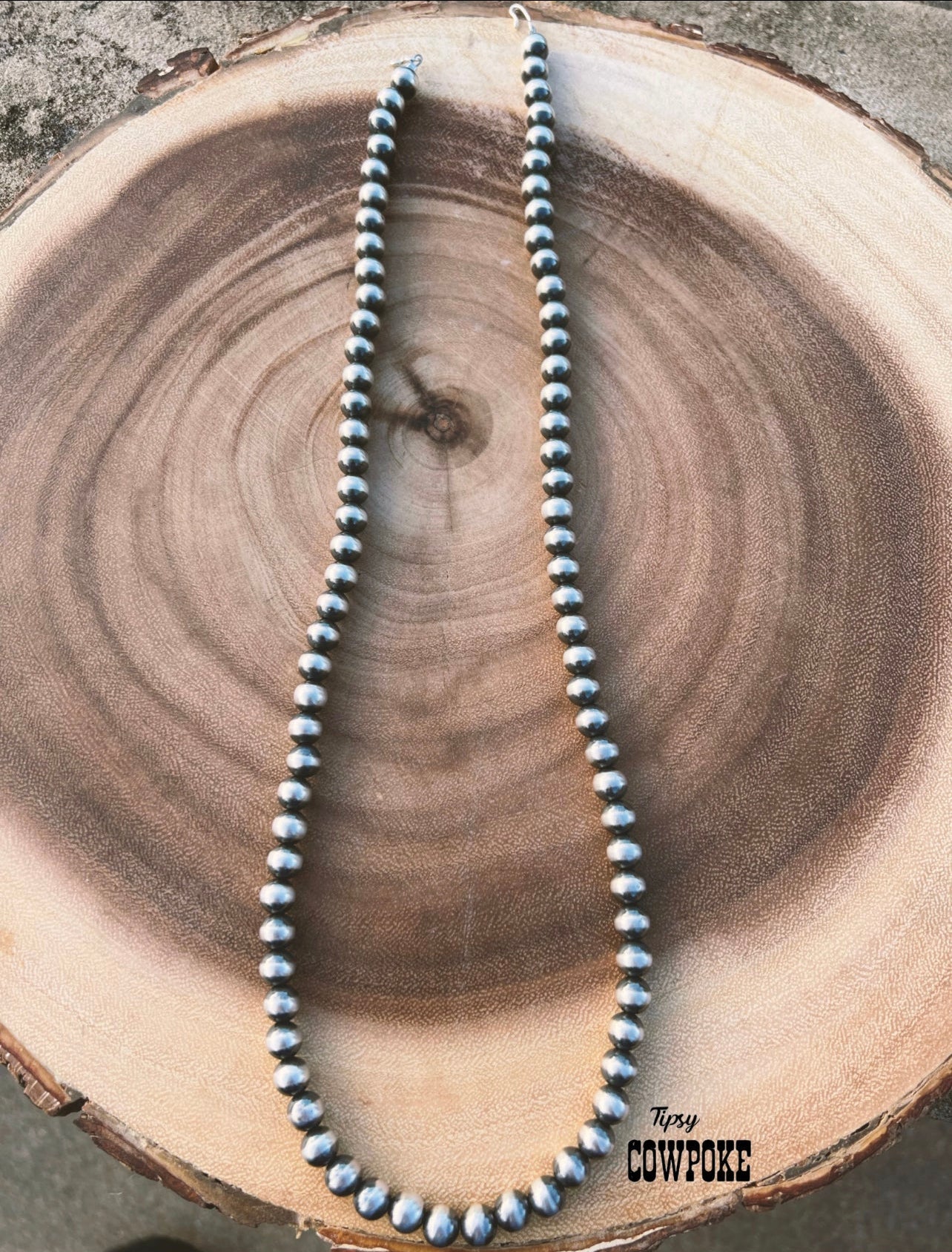 Preorder 8mm Sterling Pearl Necklaces