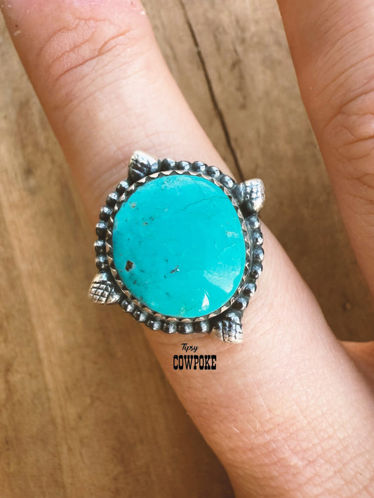 Turquoise Ring Size 7.5