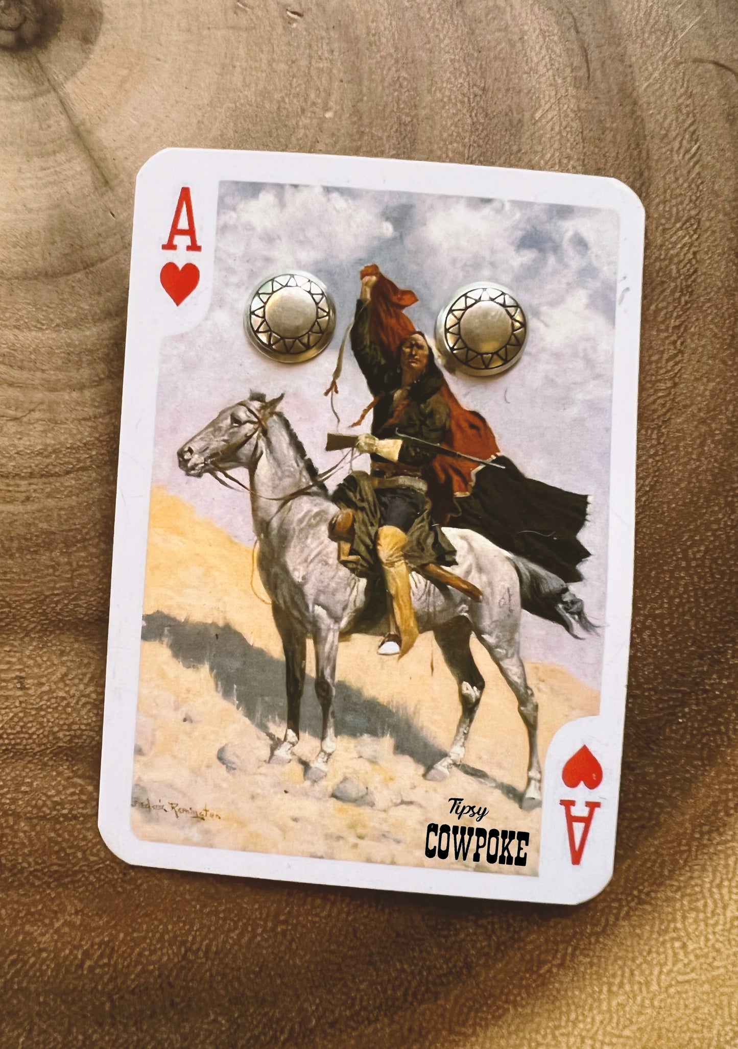 Concho Sun Post Earrings