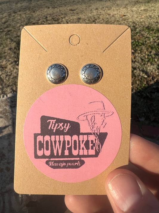 Concho Sun Post Earrings